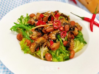 Cold Bitter Chrysanthemum Eel recipe