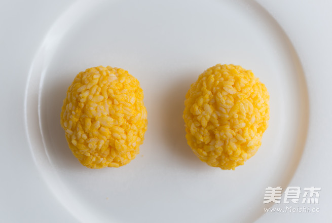 Little Yellow Chicken Rice Ball recipe