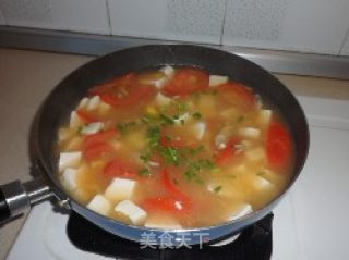 Clam Tomato Tofu Soup recipe