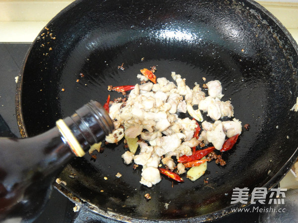 Stir-fried Chicken and Tofu recipe