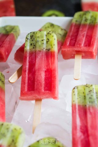 Fresh Fruit Popsicle Ice Cream recipe