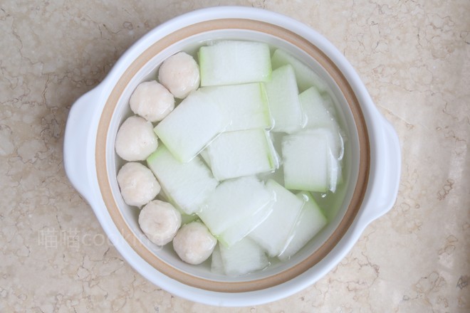 Winter Melon Fish Ball Soup recipe