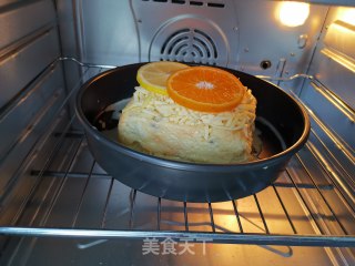 Grilled Toast with Orange Milk recipe