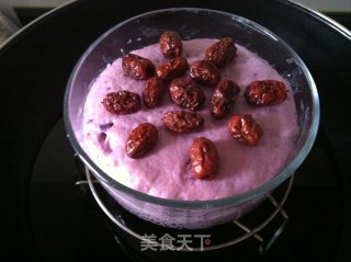 Purple Sweet Potato Cake recipe