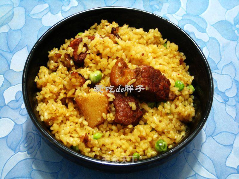 Pea Braised Pork Rice recipe