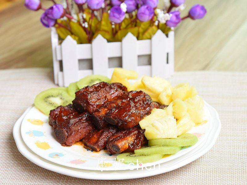 #aca烤明星大赛#roasted Pork Ribs recipe