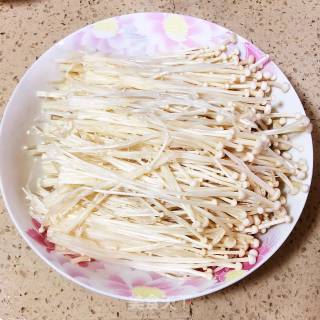 Steamed Enoki Mushroom recipe