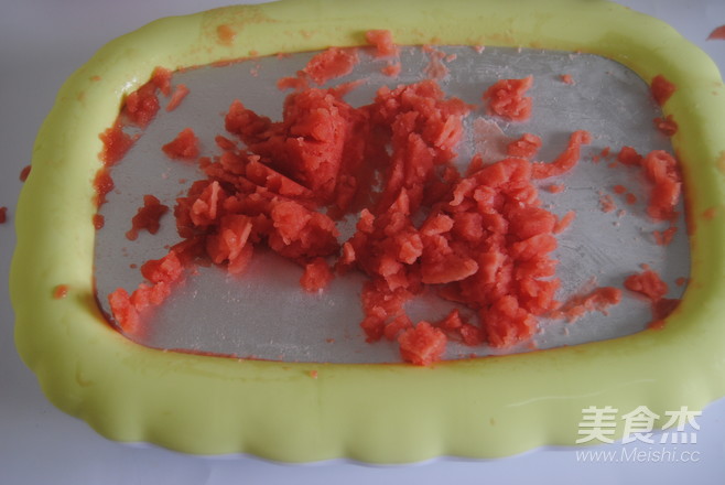 Watermelon Fried Ice recipe