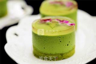 Matcha Mousse Cake recipe