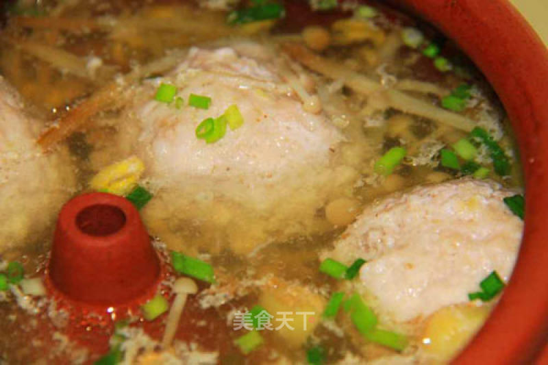 Yunnan Steam Pot Meatballs recipe