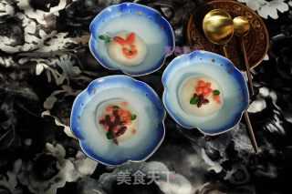 Flower Like Brocade Glutinous Rice Balls recipe