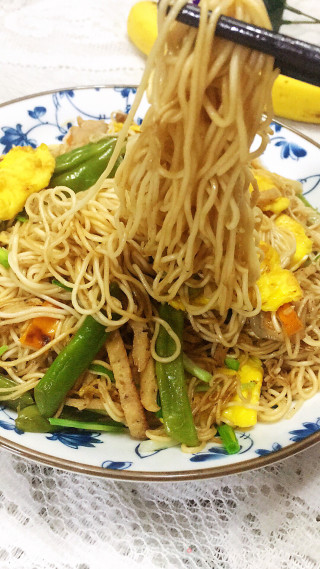 Fried Noodles with Soy Sauce King recipe