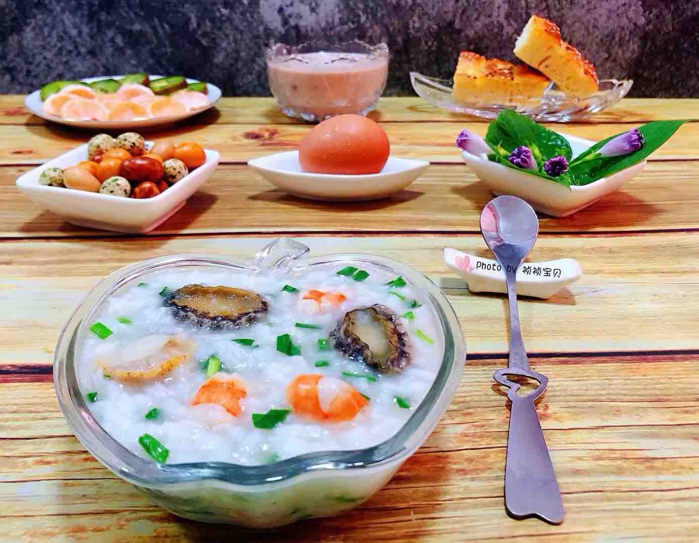 Abalone Seafood Porridge recipe