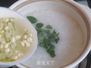 Jasmine Mint Glutinous Rice Porridge recipe