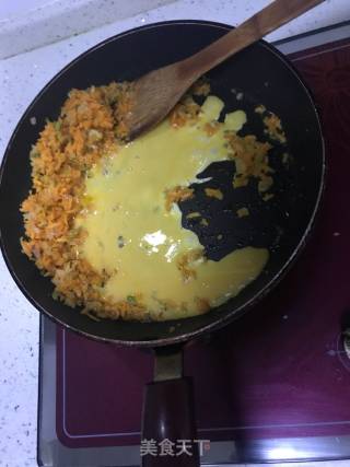 Children's Kuaishou Nutritional Egg Fried Rice recipe