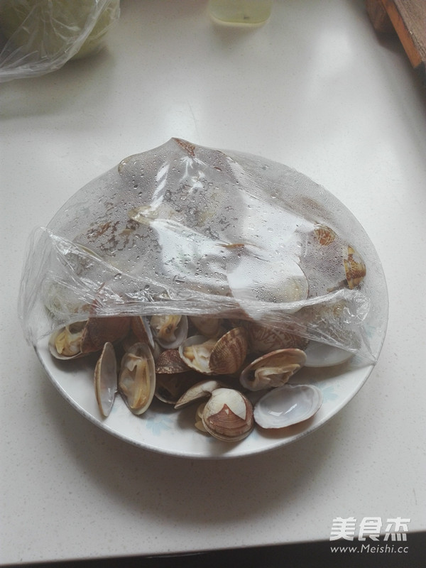 Microwave Clams recipe
