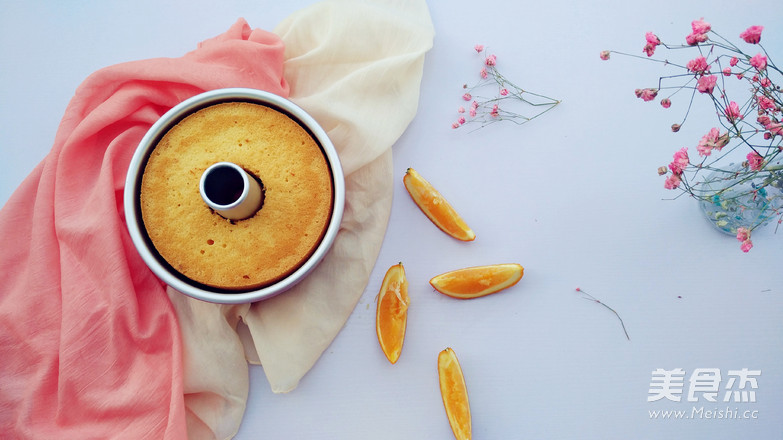 Fruity Orange Chiffon Cake recipe