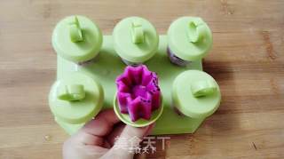 Milk Dragon Fruit Popsicle recipe