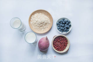 Healthy Blueberry Oatmeal Breakfast Milk recipe