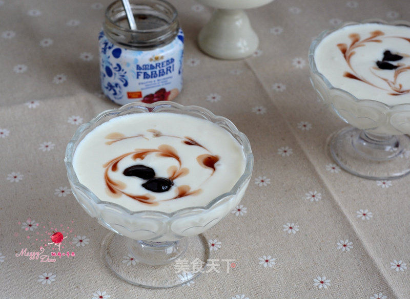 Cherry Jam Yogurt recipe