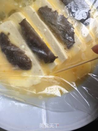 Steamed Egg with Tofu and Sea Cucumber recipe
