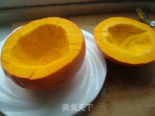 Pumpkin Steamed Preserved Fish recipe