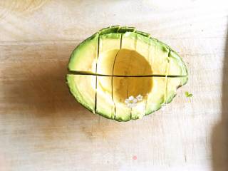 Low-calorie Salad with Avocado and Broccoli in Japanese Cuisine recipe