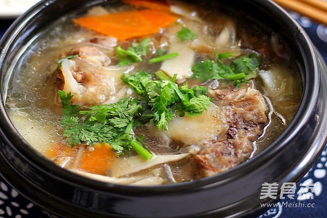 Big Qi and Blood Oxtail Soup recipe