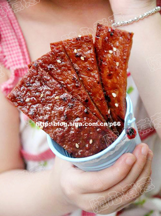 Honey Pork Dried recipe