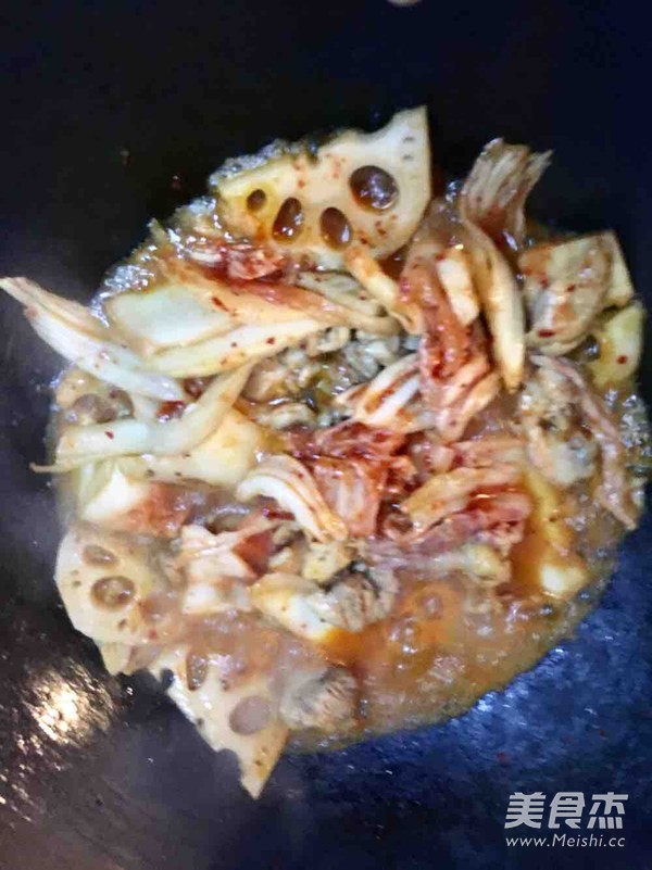 Korean Spicy Stir-fried Chicken recipe