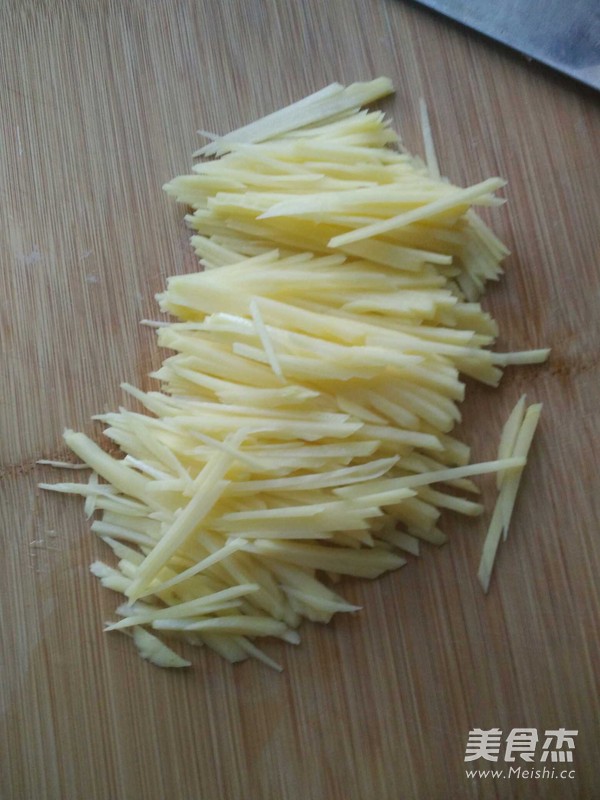 Tossed Potato Shreds recipe