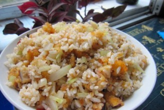 Fried Rice with Dried Squid recipe