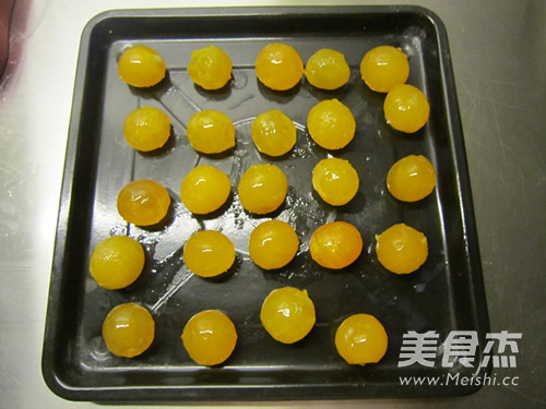 Lotus Paste Stuffed Egg Yolk Cake recipe