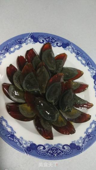 Green Pepper Preserved Egg recipe