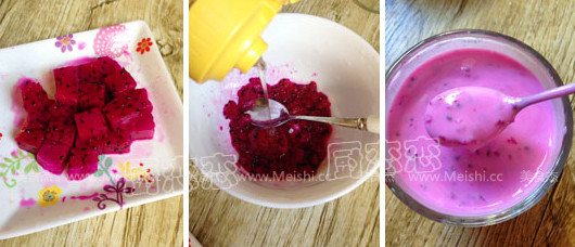 Dragon Fruit Yogurt recipe