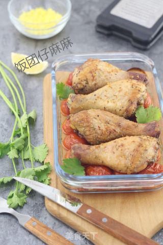 Flavored Roasted Chicken Drumsticks recipe