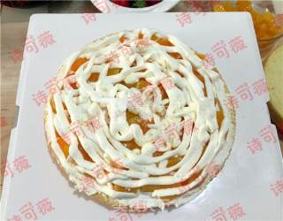 #aca烤明星大赛#cream Fruit Cake recipe