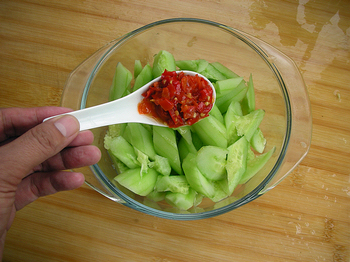 Chopped Pepper Cucumber recipe