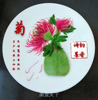 Chrysanthemum Painting recipe