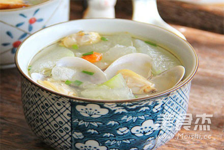 Winter Melon and Clam Soup recipe