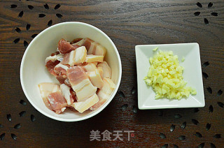 Stir-fried Pork Belly with Bitter Gourd recipe