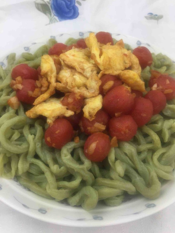 Tomato and Egg Noodles recipe