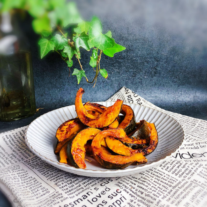 Roasted Pumpkin with Lemon Cinnamon recipe