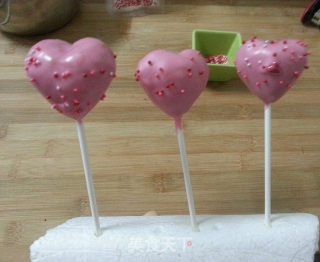 Valentine's Day Album-romantic Love Chocolate Lollipop Cake recipe