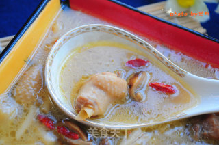 Delicious Matsutake Chai Chicken Soup recipe