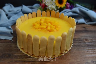 Eight Inch Mango Mousse Cake recipe