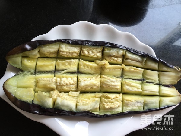 Eggplant with Microwave Garlic Minced Pork recipe