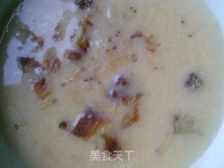 Homemade Custard-steamed Custard with Shrimp Skin Oil Cake recipe