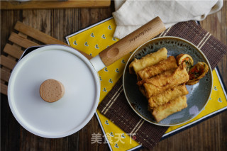 Assorted Vegetable Crisp Rolls recipe