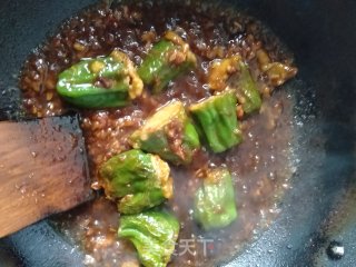 Green Pepper Stuffed Meat recipe